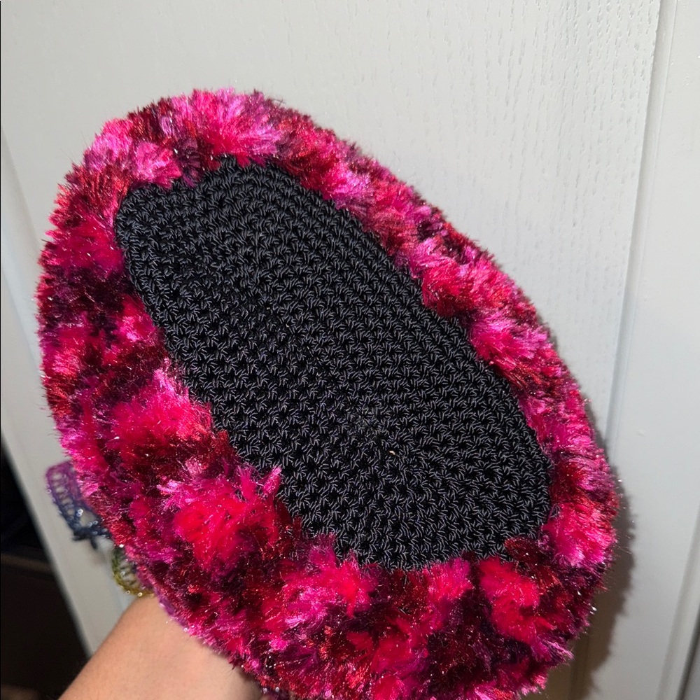 Handmade Multicolor Ruffled Women's Bag - Picture 12 of 17